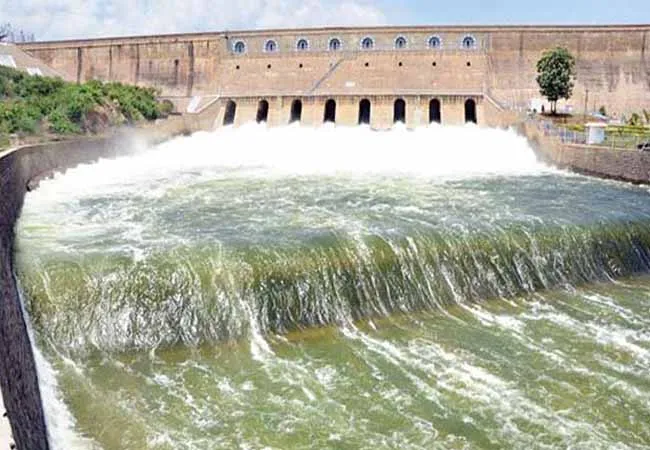 salem district mettur dam water level 